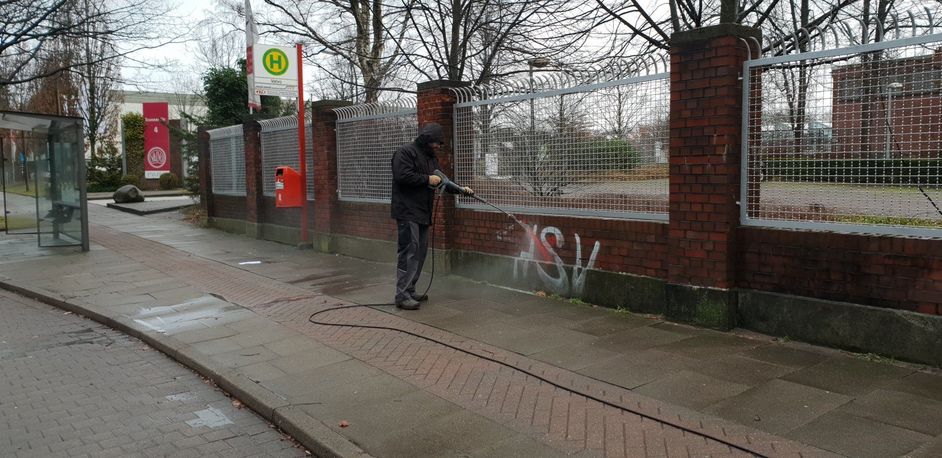 Graffitientfernung clean&safe Augsburg München Ingolstadt Ulm
