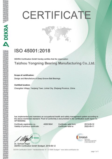 ISO 45001 ISO 45001