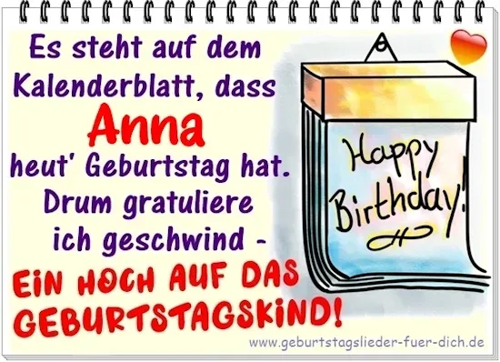 Anna hat Geburtstag Anna hat Geburtstag