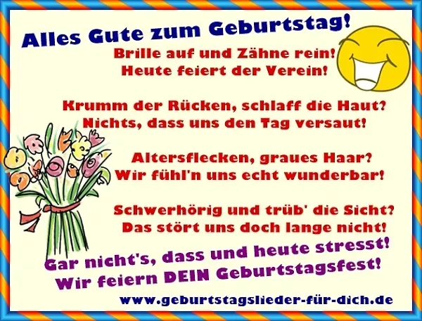 Geburtstagssprüche lustig Geburtstagssprüche lustig