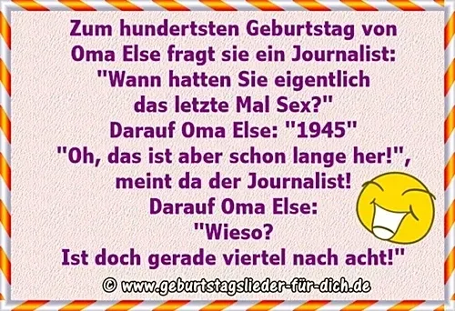 lustiger Geburtstagswitz über Oma lustiger Geburtstagswitz über Oma