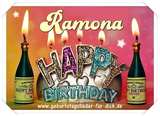 Happy Birthday Ramona Happy Birthday Ramona