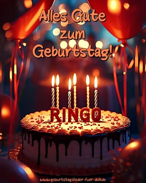 Ringo alles Gute zum Geburtstag Ringo alles Gute zum Geburtstag