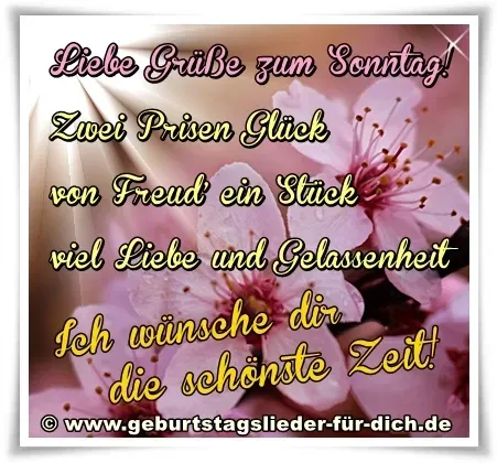 Sonntagsgrüße für Whatsapp kostenlos Sonntagsgrüße für Whatsapp