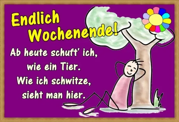 Wochenendgrüße lustig Wochenendgrüße lustig