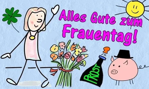 Alles Gute zum Frauentag für Whatsapp Alles Gute zum Frauentag