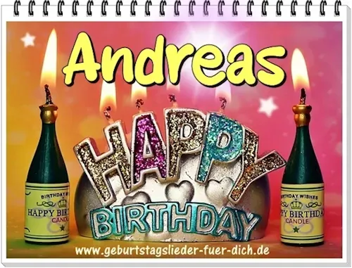 Andreas Happy Birthday Andreas Happy Birthday
