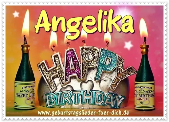 Angelika, Happy Birthday! Angelika, Happy Birthday!