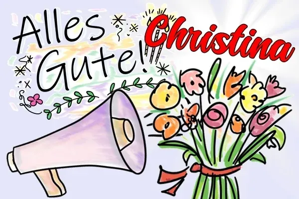 Geburtstagslied für Christina kostenlos! Geburtstagslied für Christina kostenlos!