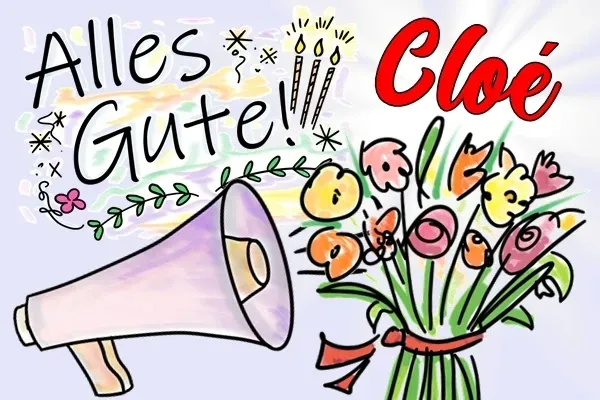Geburtstagslied für Cloé kostenlos! Geburtstagslied für Cloé kostenlos!