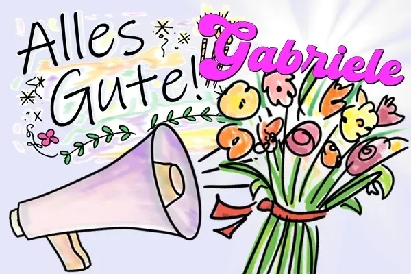 Geburtstagslied für Gabriele kostenlos! Geburtstagslied für Gabriele kostenlos!