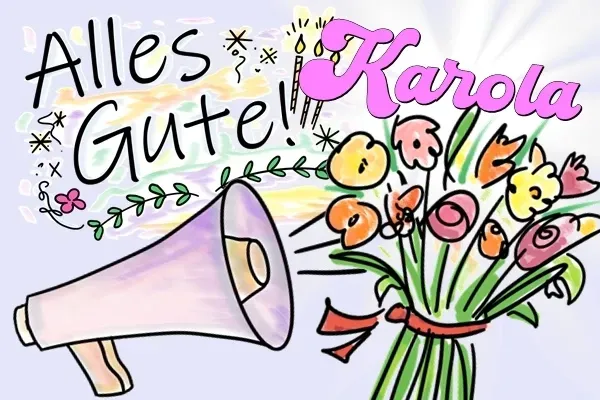 Geburtstagslied für Karola kostenlos! Geburtstagslied für Karola kostenlos!