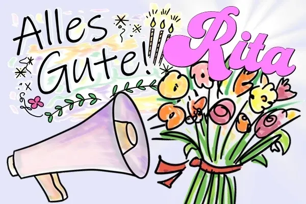 Geburtstagslied für Rita kostenlos! Geburtstagslied für Rita kostenlos!