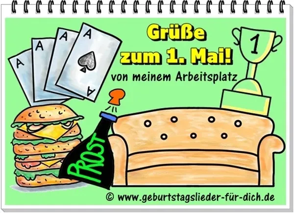 Grüße 1. Mai lustig Grüße 1. Mai lustig