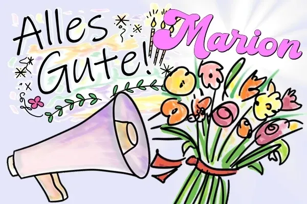 Happy Birthday Glückwünsche für Marion kostenlos! Happy Birthday Glückwünsche für Marion kostenlos!