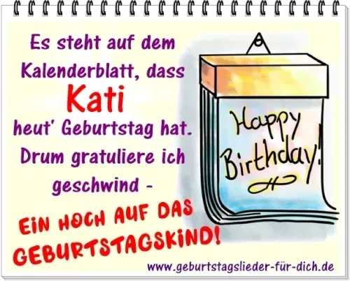 Kati hat Geburtstag Kati hat Geburtstag