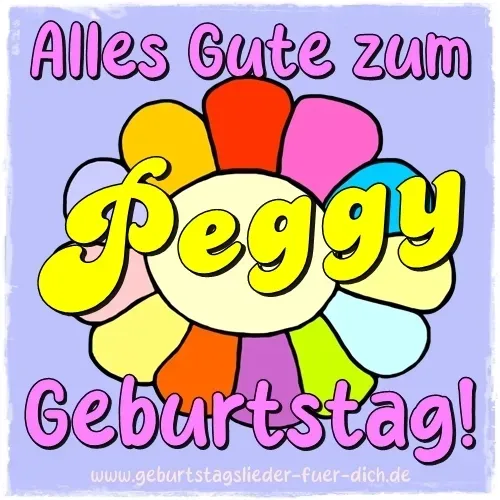 Peggy Geburtstagsbild Peggy Geburtstagsbild
