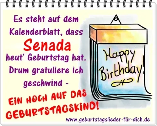 Senada hat Geburtstag Senada hat Geburtstag