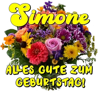 Simone, alles Gute zum Geburtstag! Simone, alles Gute zum Geburtstag!