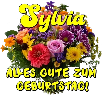 Sylvia, alles Gute zum Geburtstag! Sylvia, alles Gute zum Geburtstag!