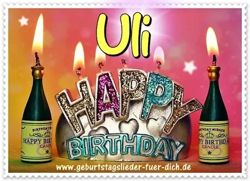 Uli, Happy Birthday! Uli, Happy Birthday!