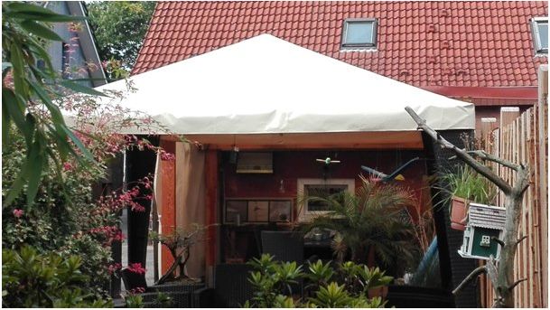 Pavillondach aus LKW Plane 3x3