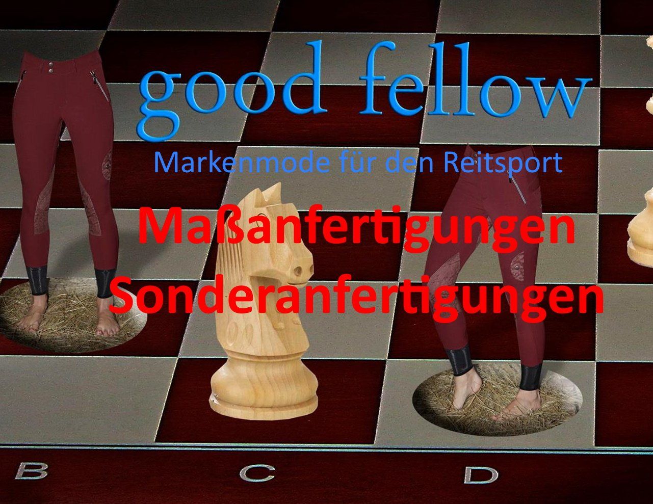 Maßanfertigungen und Sonderanfertigungen für Ihre Reitbekleidung