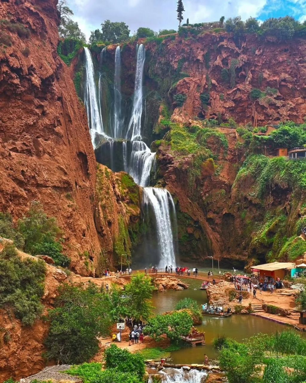 cascadas de ouzoud