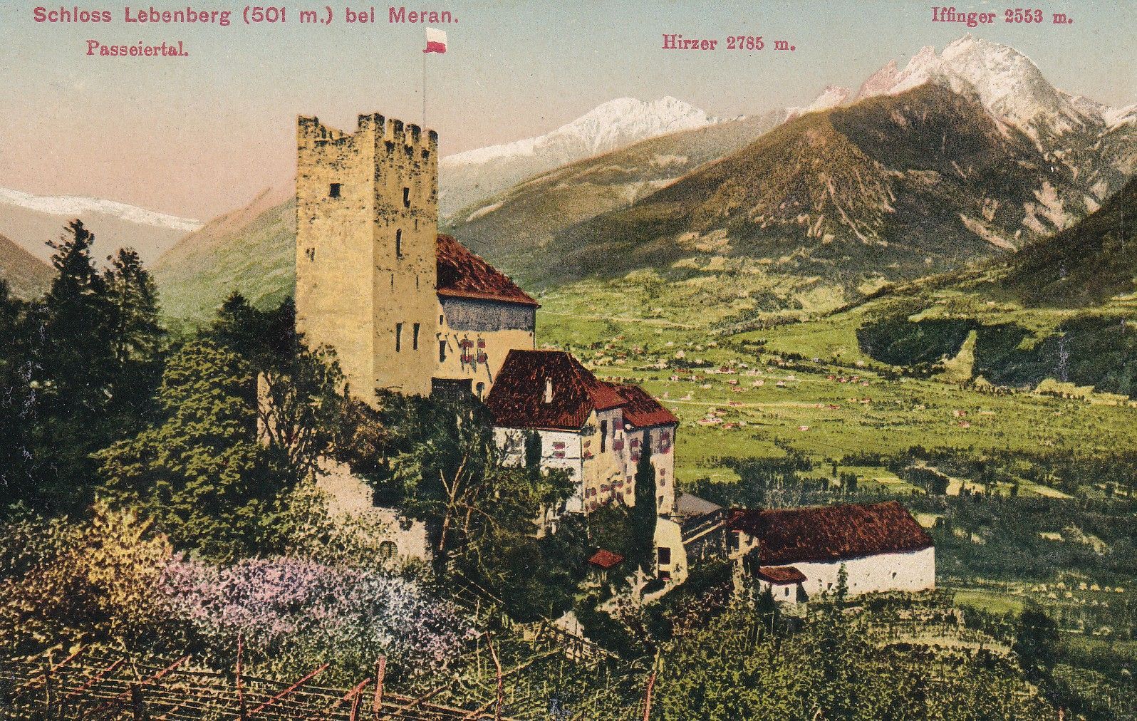 Schloss Lebenberg um 1921