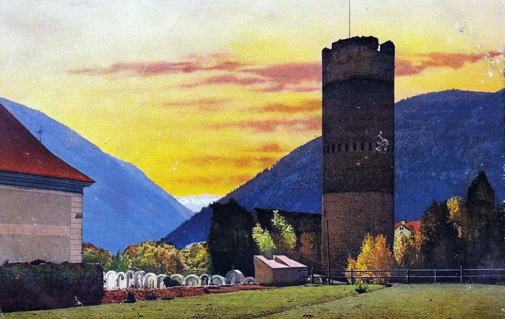 Die Fröhlichsburg in Mals Die Fröhlichsburg in Mals
