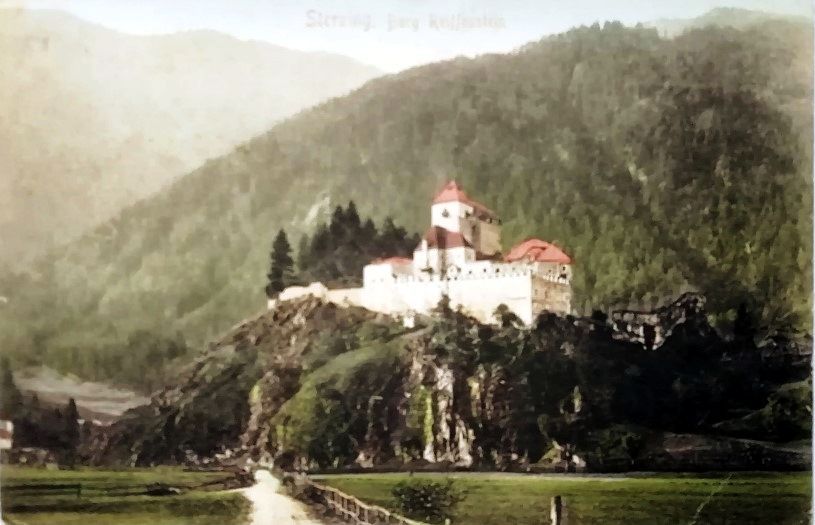 Die Haselburg mit Bozen und Gries 1908