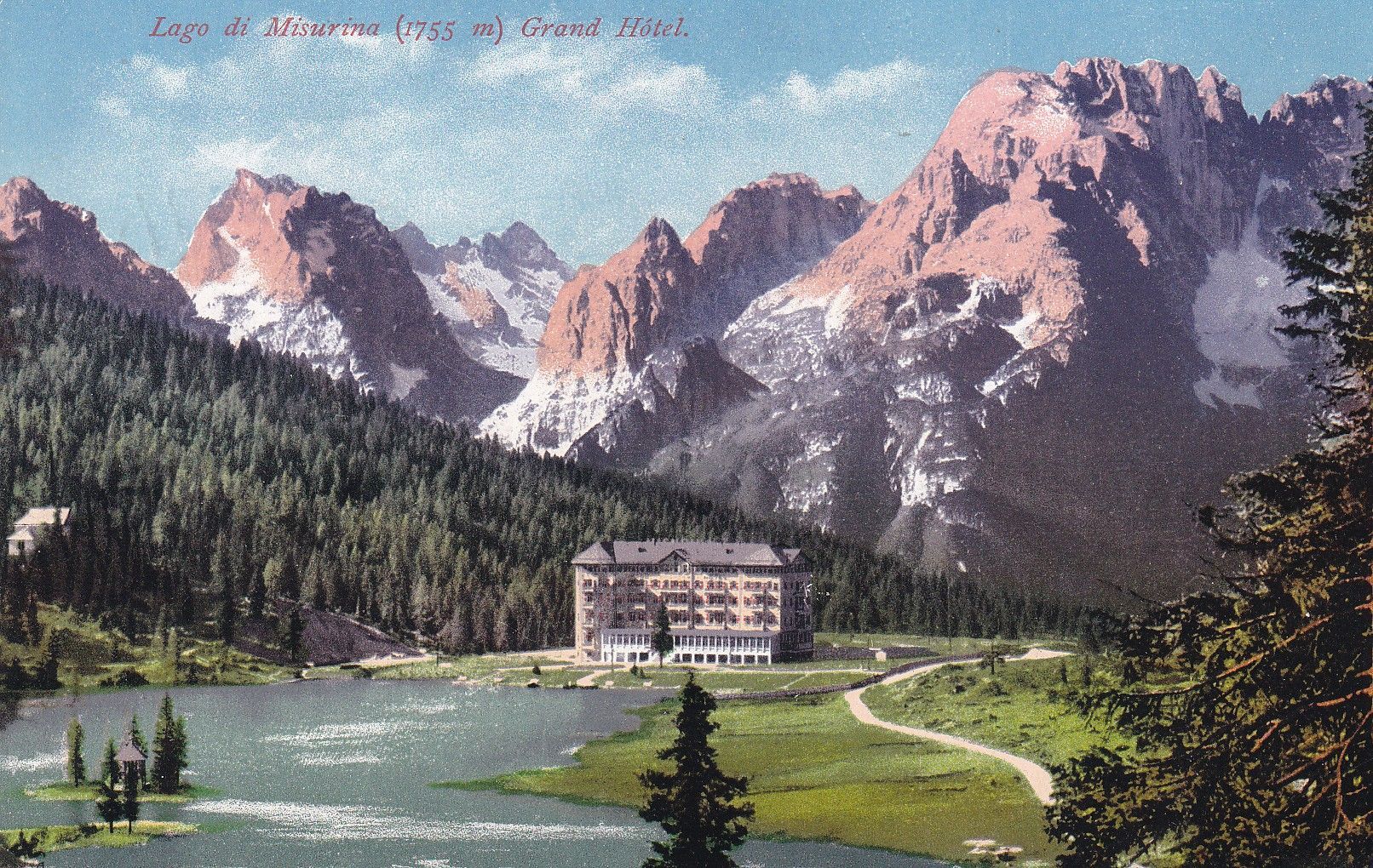Lago di Misurina ca. 1910