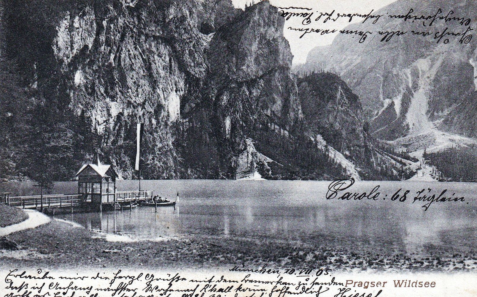 Pragser Wildsee 1905