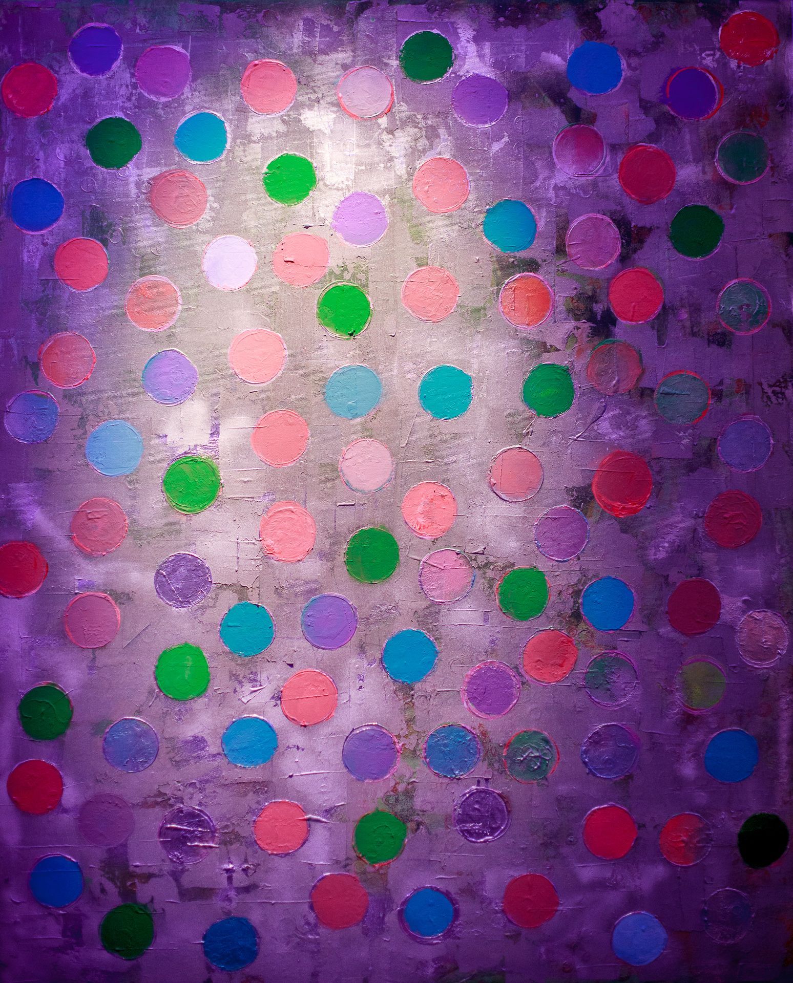 Original Gemälde auf Leinwand von Marjan von de Fenn