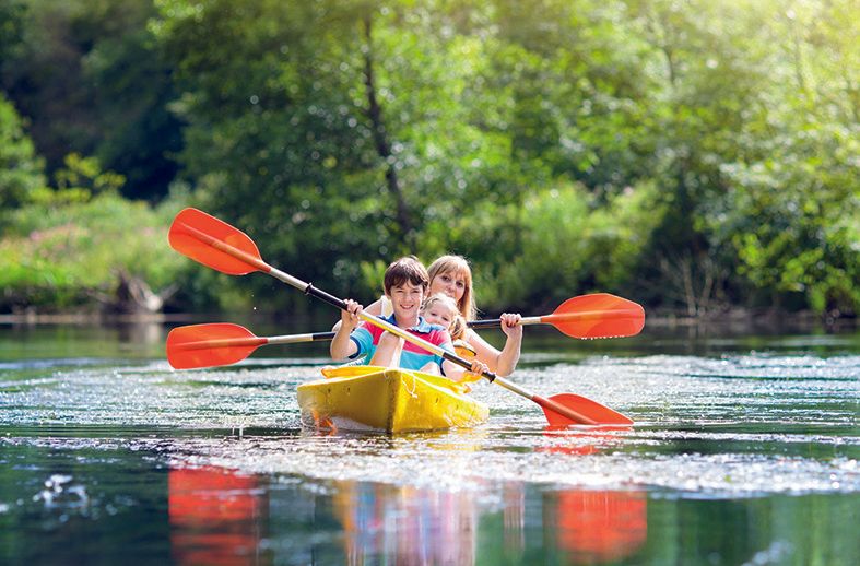 Kajakfahren in der Fränkischen Schweiz