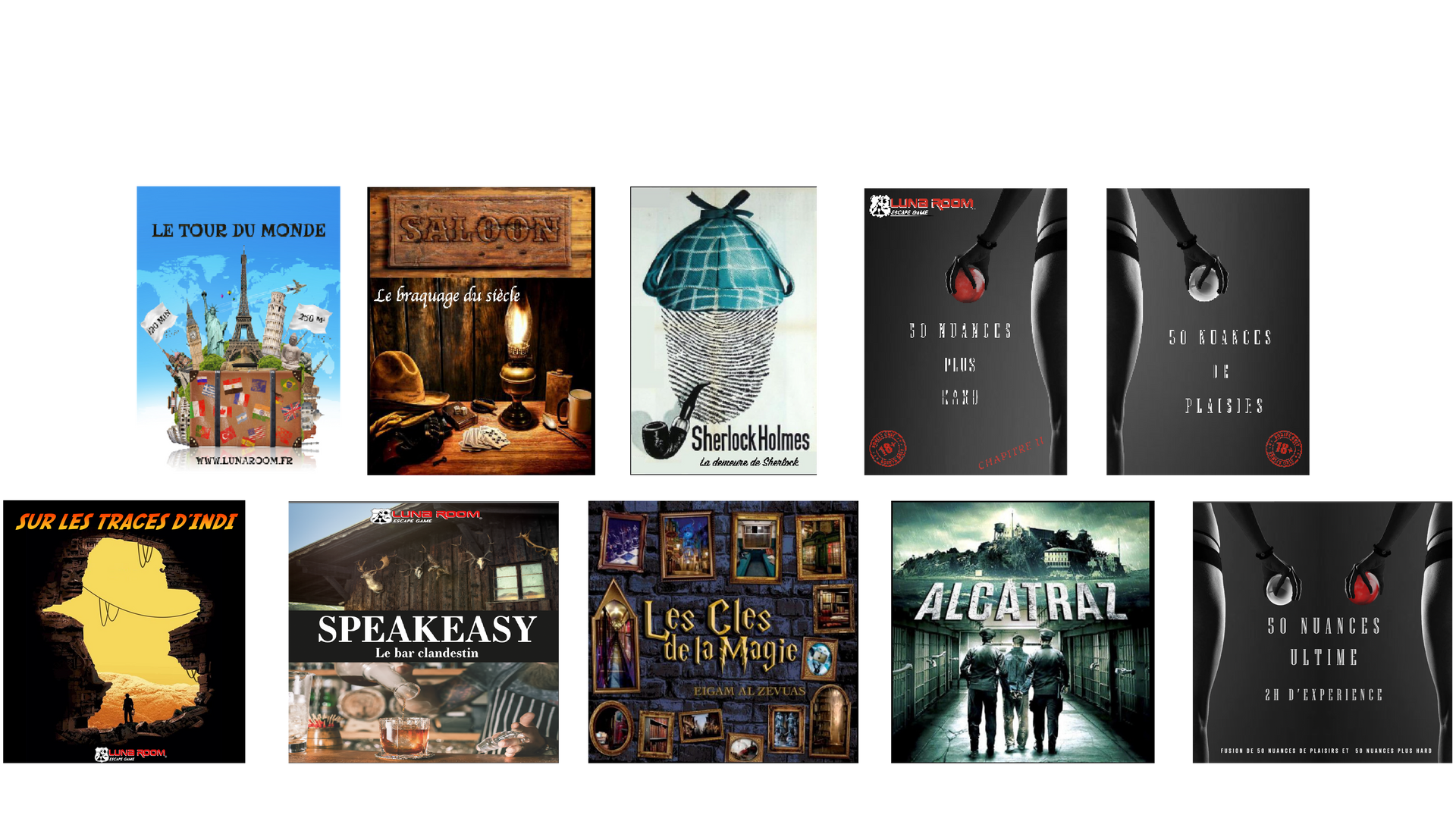 Affiches des salles