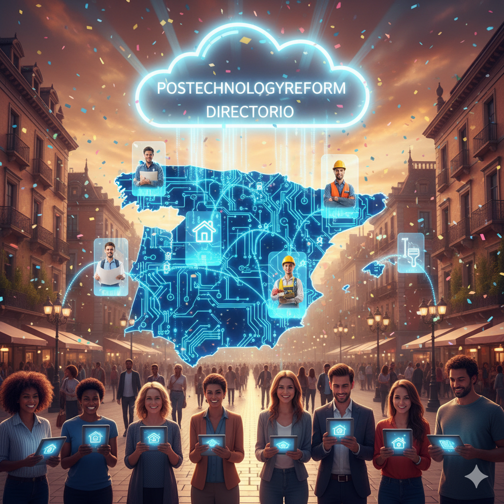 Postechnologyreform el directorio definitivo para encontrar profesionales cualificados en toda España