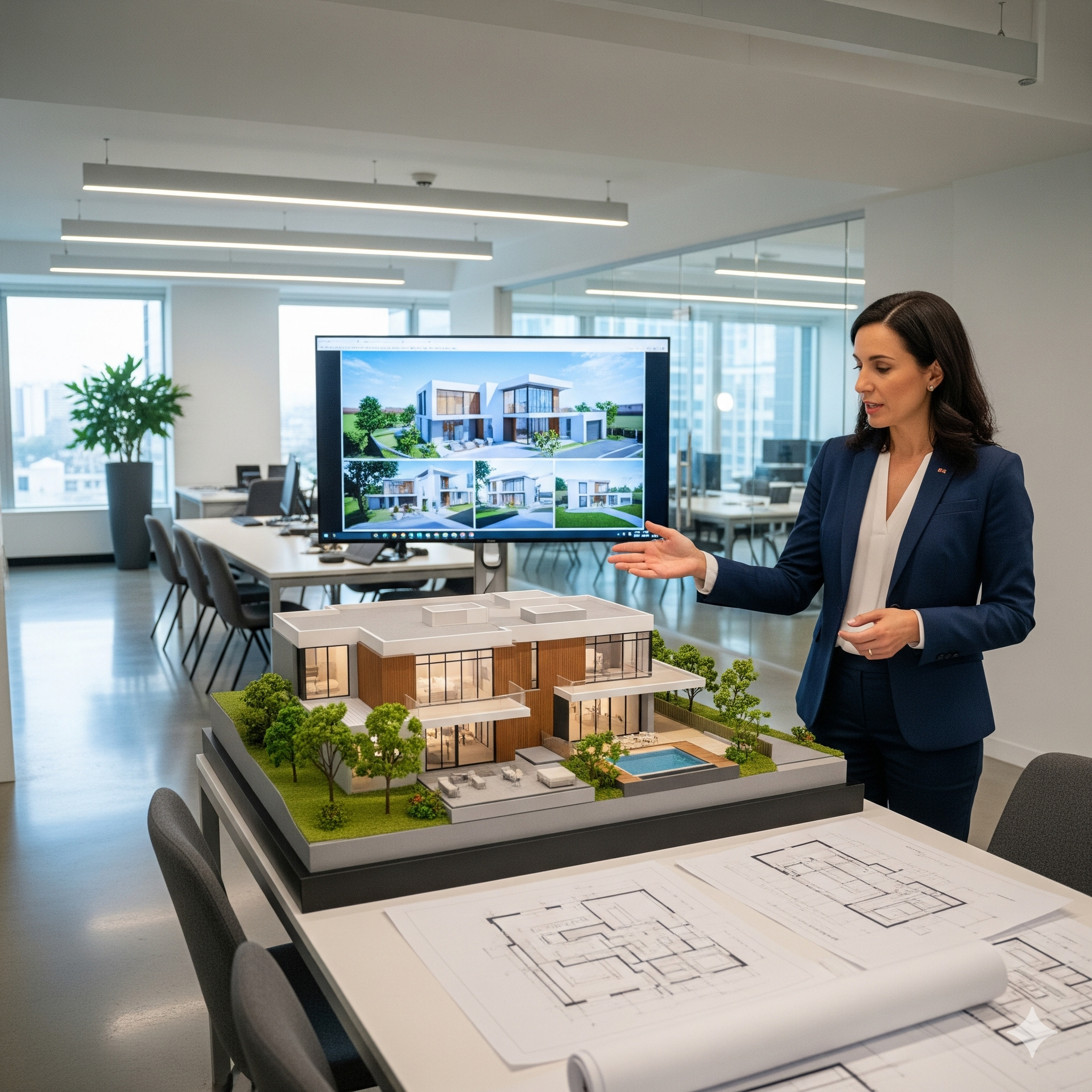Despacho de arquitectura de arquitecto en Rubí