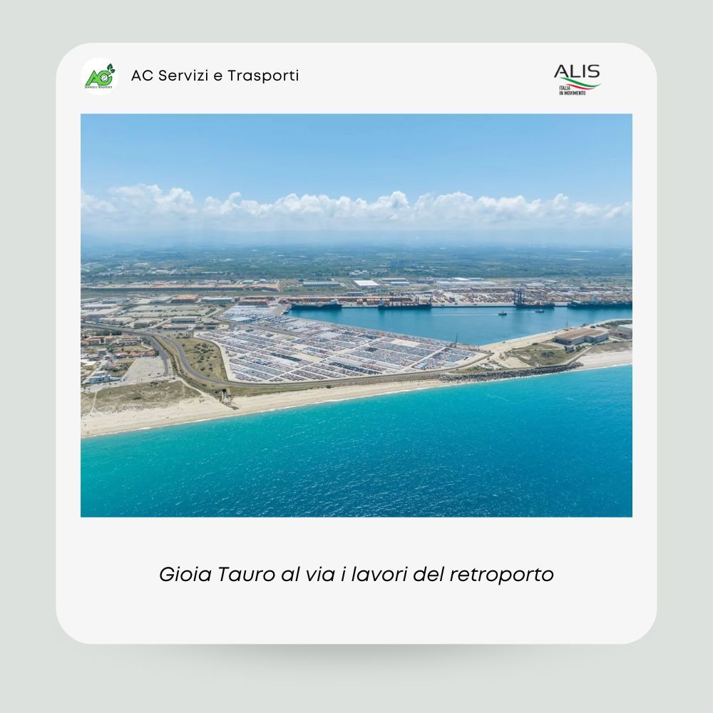 Gioia Tauro al via i lavori del retroporto Gioia Tauro al via i lavori del retroporto
