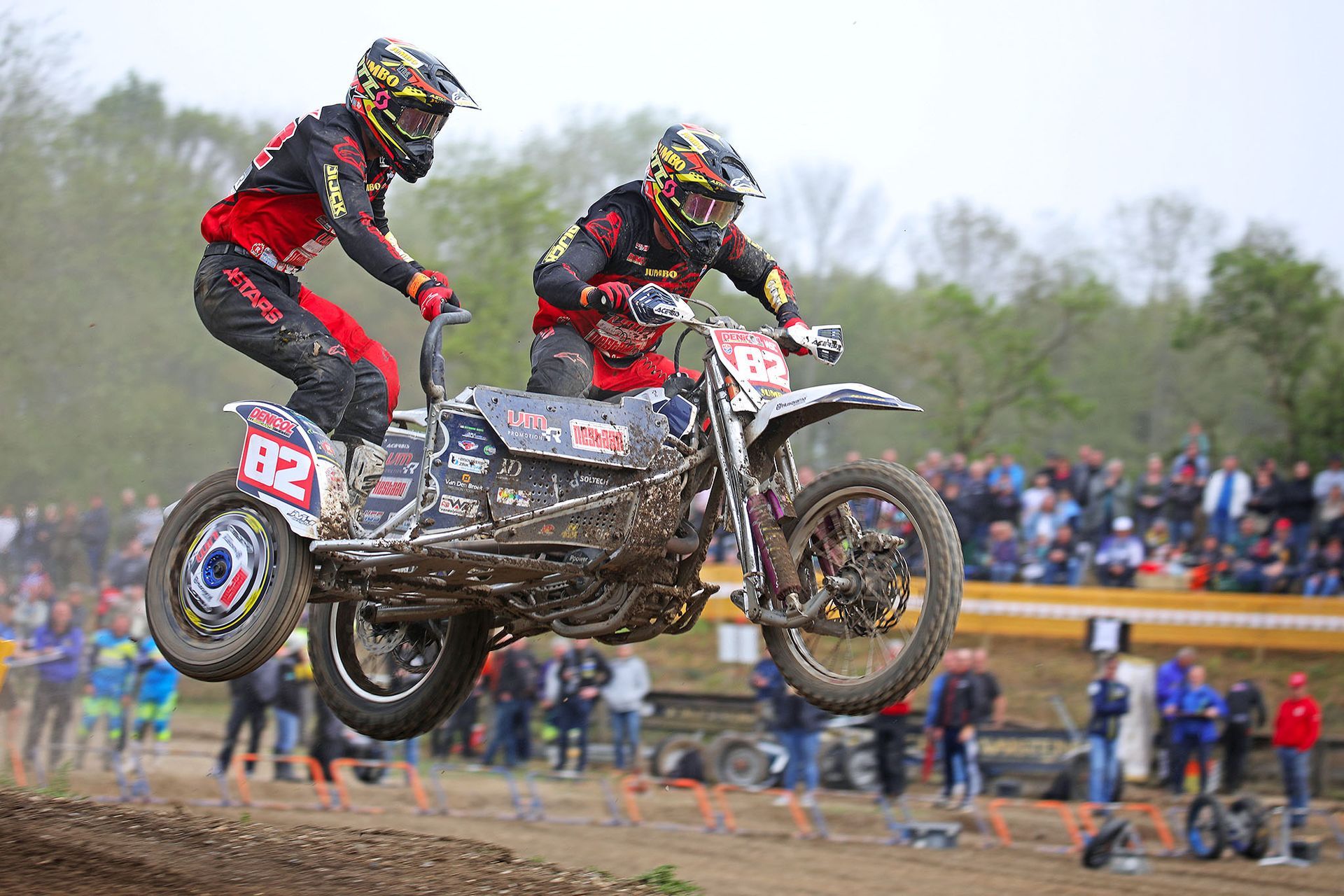 Die amtierenden Weltmeister Etienne Bax/Ondřej Čermák (NL/CZ)