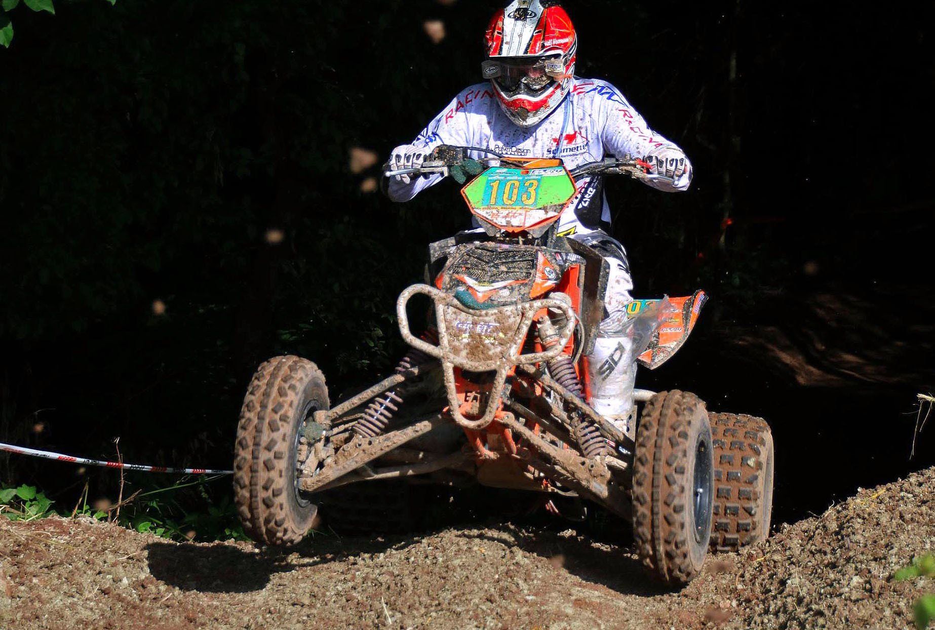 Ralf Hoormann auf Siegesfahrt (Fotos: Andrea Göldner/Offroad-Pics)