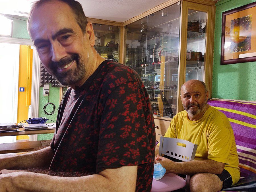 Javier Fra y Fernando Sanz (el narrador)