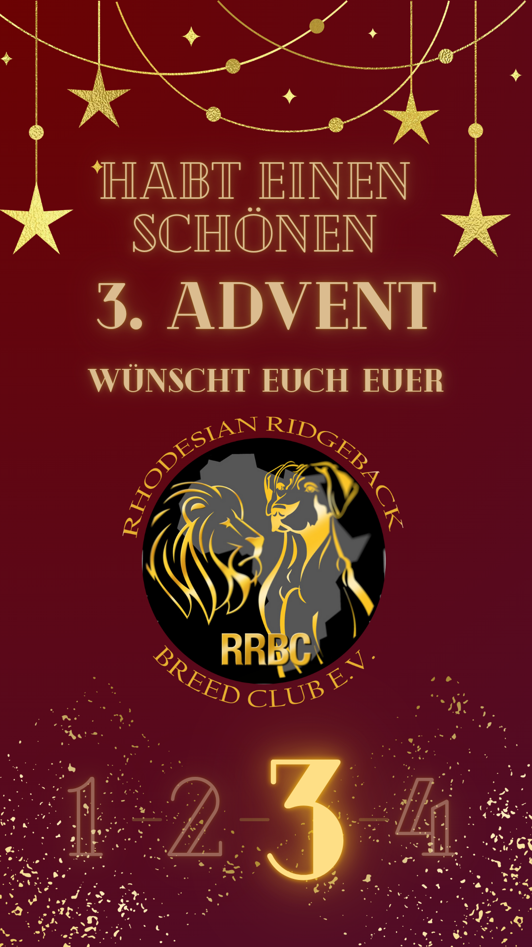 Die Adventszeit-Rhodesian Ridgeback Breed Club e.V. Die Adventszeit-Rhodesian Ridgeback Breed Club e.V.
