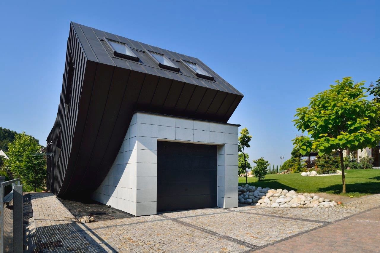 Anbau an eine zuvor versetzte Scheune die nun als Hackschnitzel Lager Verwendung finden soll.