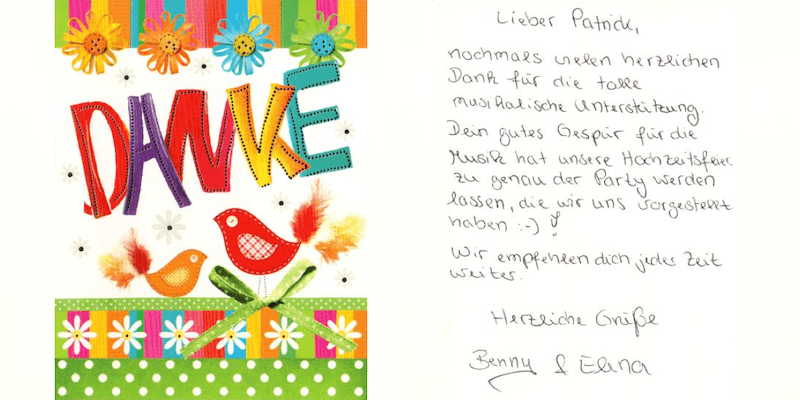 Hochzeit von Elena und Benny