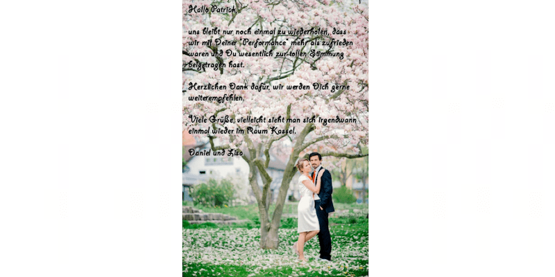Hochzeitstanz Salsa