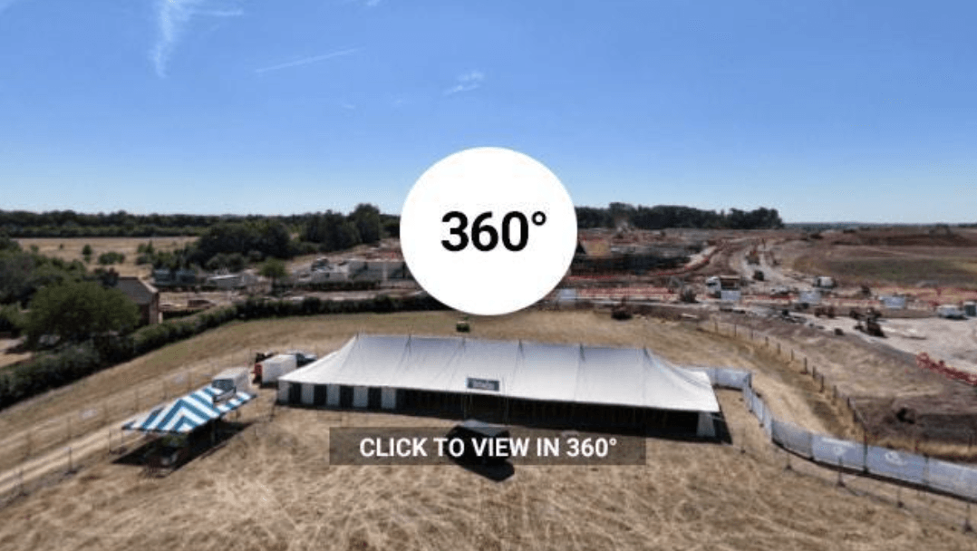 360 ° Panoramic Drone Photography