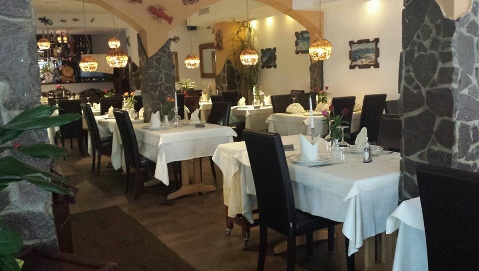 Innenraum / Gastraum mit gemütlichem Ambiente in der Bella Sardegna Darmstadt