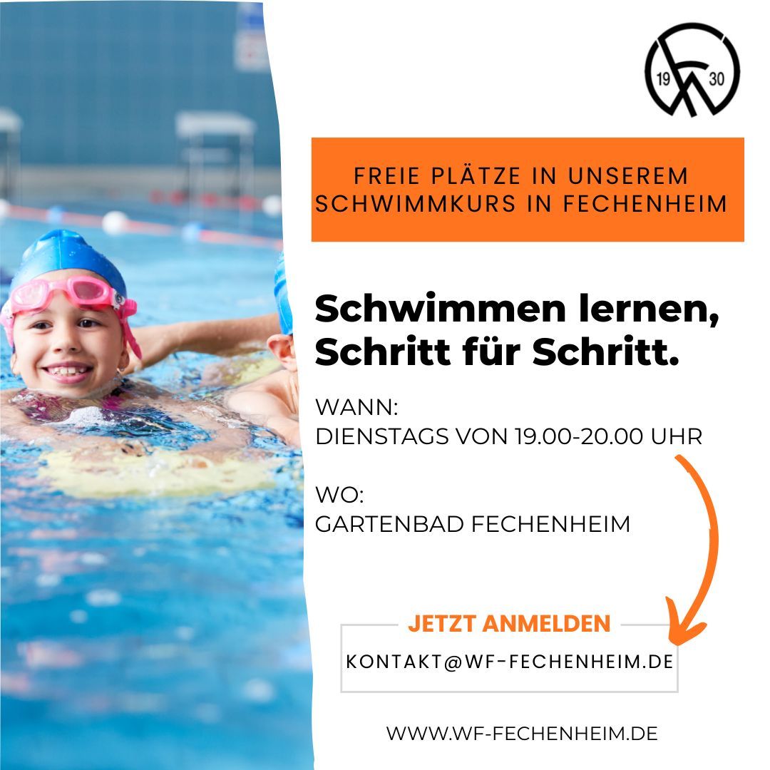 Scwimmen lernen, Schritt für Schritt