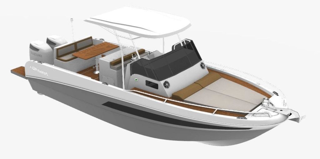 MARETI 905 CRUISER - el buque insignia de la gama actual de Mareti. Una combinación sin precedentes de solidez, estabilidad y prestaciones únicas, que satisfacen las necesidades más exigentes